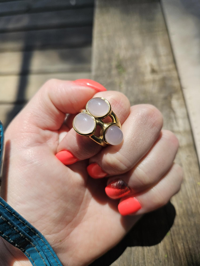 Bague - Quartz Rose