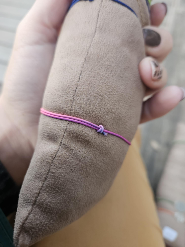 Bracelet - Elastique Etoile Violet