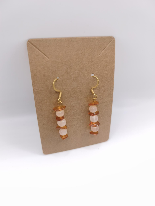 Boucle d'Oreilles - Ambre