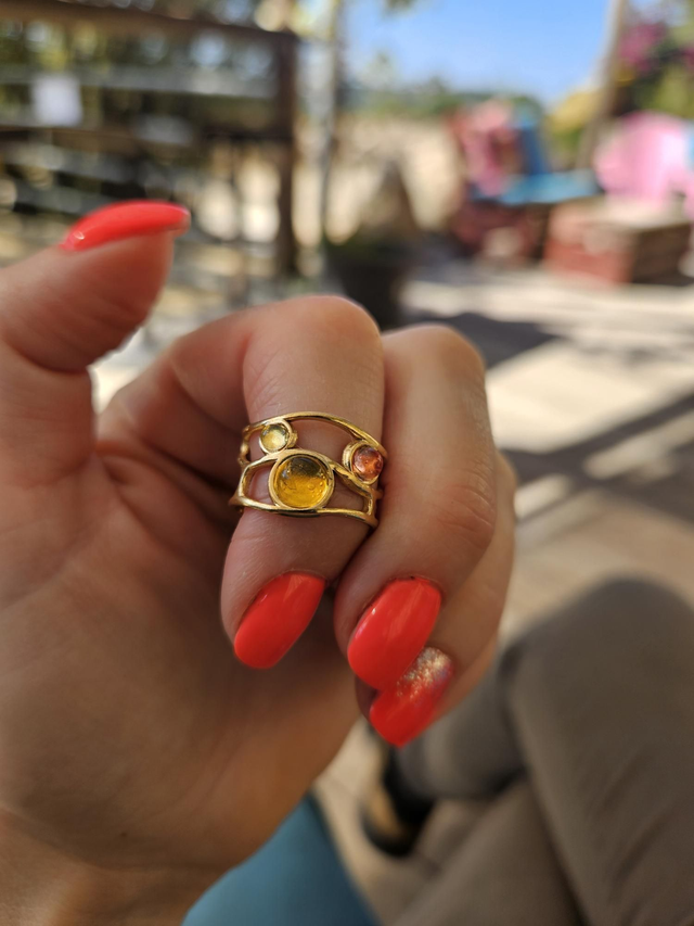 Bague - 3 Perles