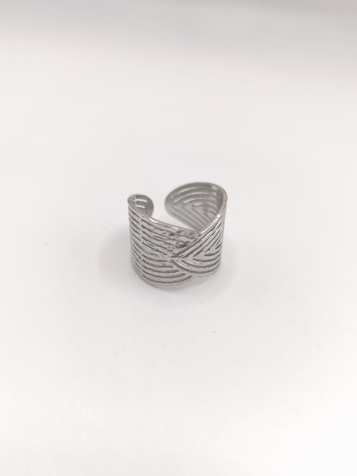 Bague - Feuilles Croisées