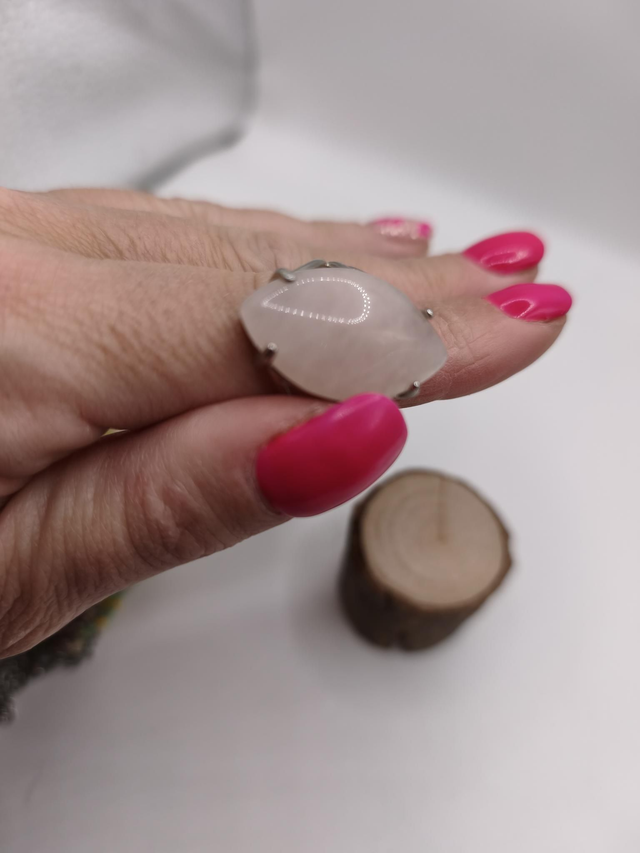 Bague - Quartz Rose