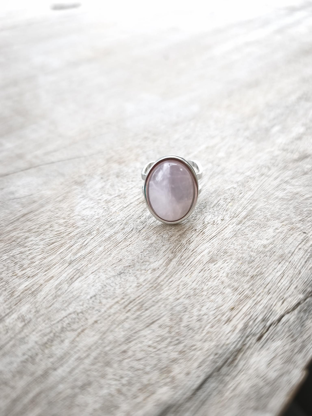 Bague - Quartz Rose