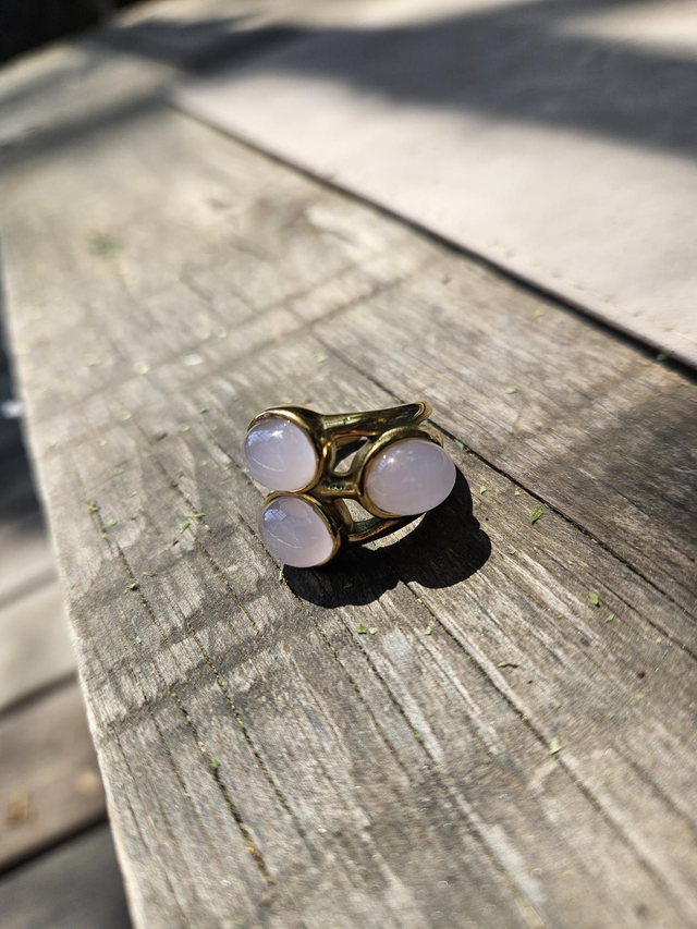 Bague - Quartz Rose