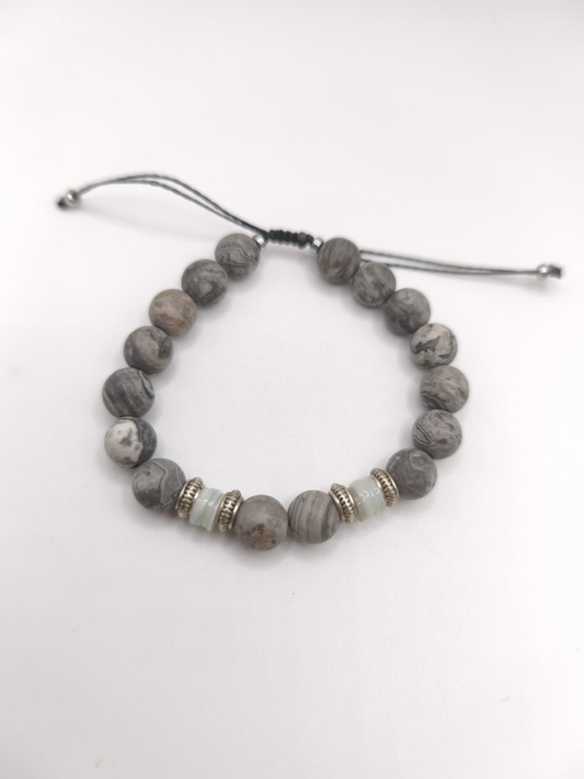 Bracelet - Jaspe Picasso