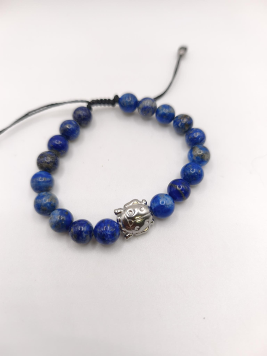 Bracelet - Lapis Lazuli Coccinelle
