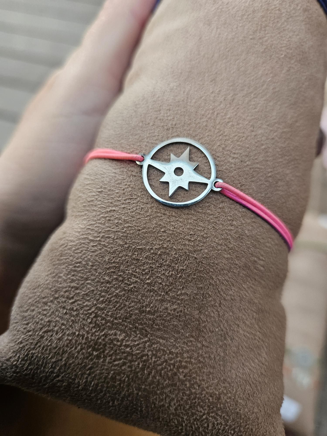 Bracelet - Elastique Etoile Violet