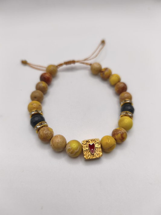 Bracelet - Jaspe Impérial Jaune