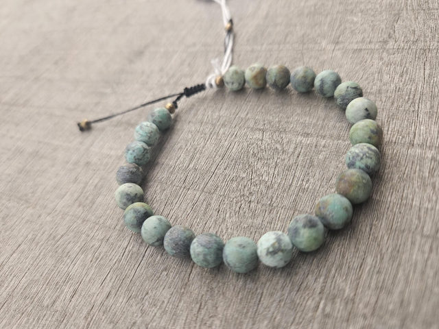 Bracelet Homme - Turquoise Africaine  Clair