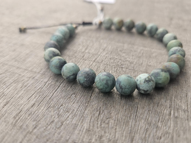 Bracelet Homme - Turquoise Africaine  Clair