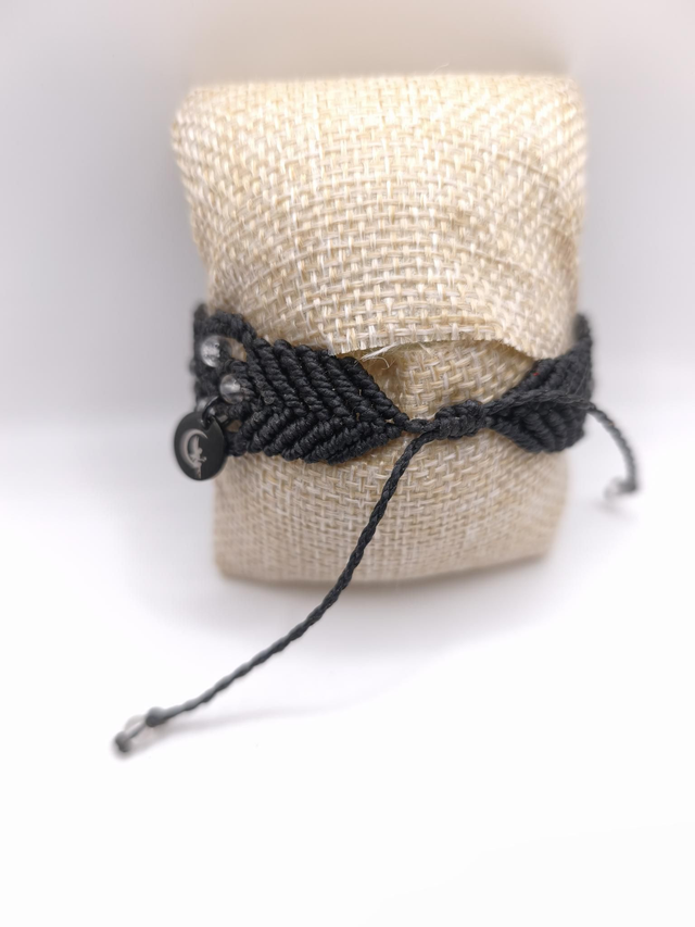 Bracelet Macramé Cristal de Roche