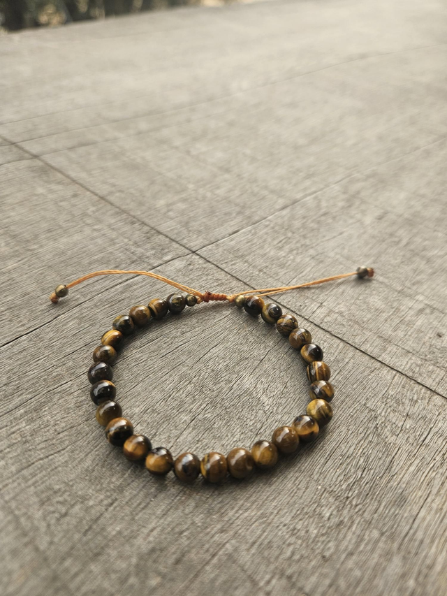 Bracelet Fin - Œil du tigre