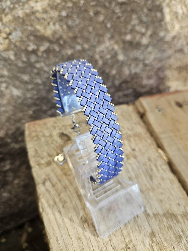 Bracelet Tila blue jean 