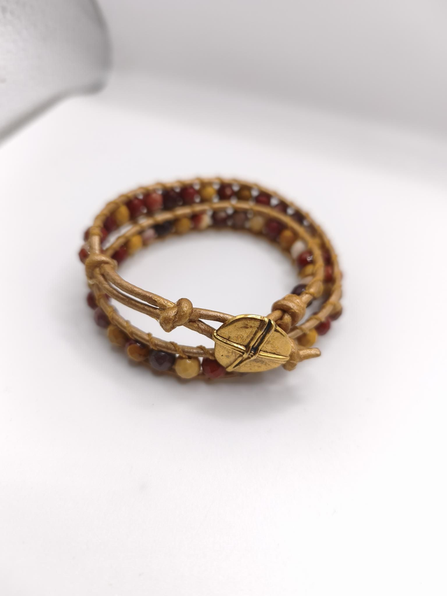 Bracelet - Double Rang Mokaite