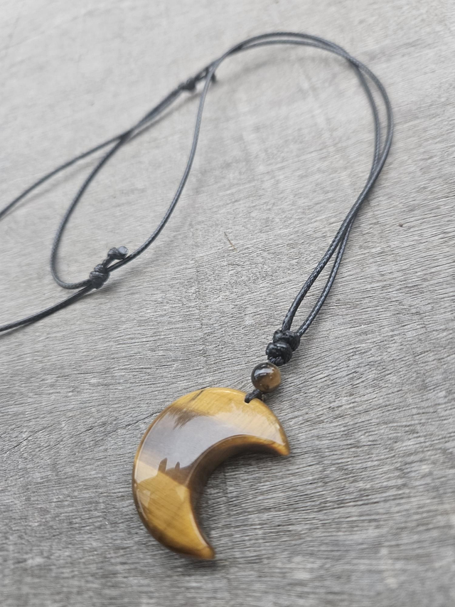 Collier - Œil du tigre Luna