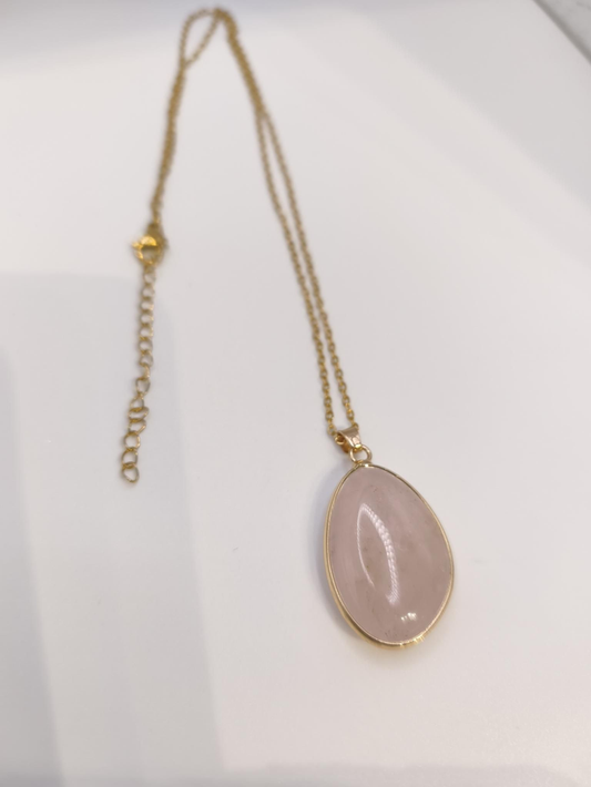Collier - Quartz Rose