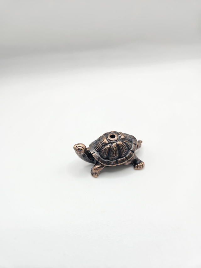 Brûleur & Porte Encens - Tortue Bronze