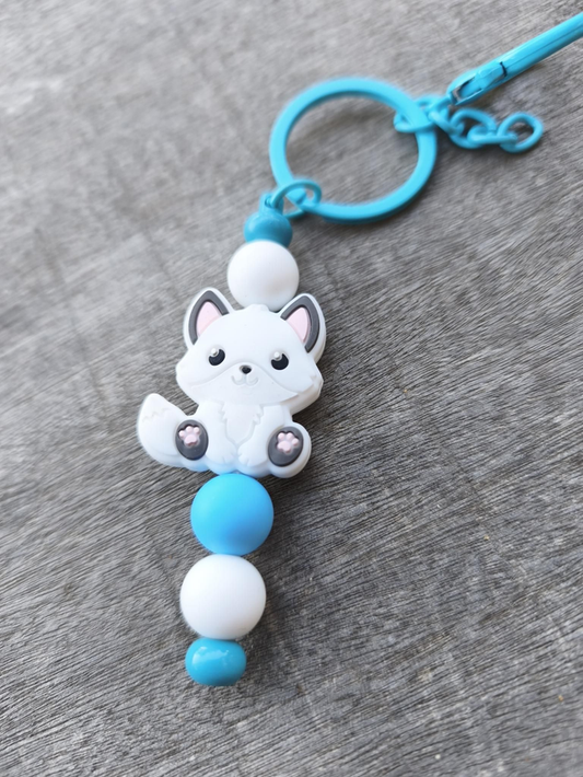 Porte-clés fantaisie – Chat Bleu