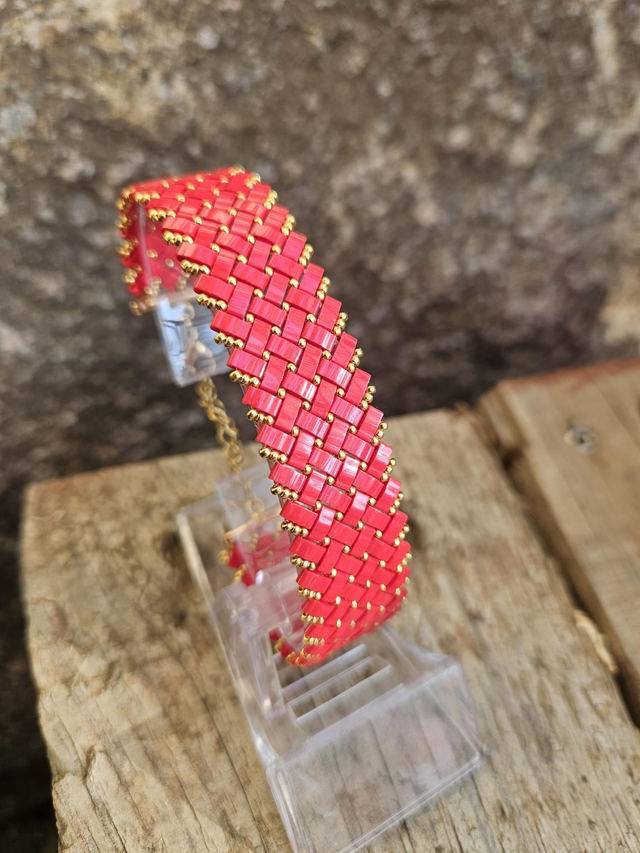 bracelet Tila rouge 
