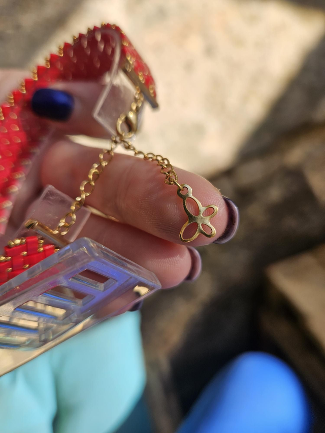 bracelet Tila rouge 