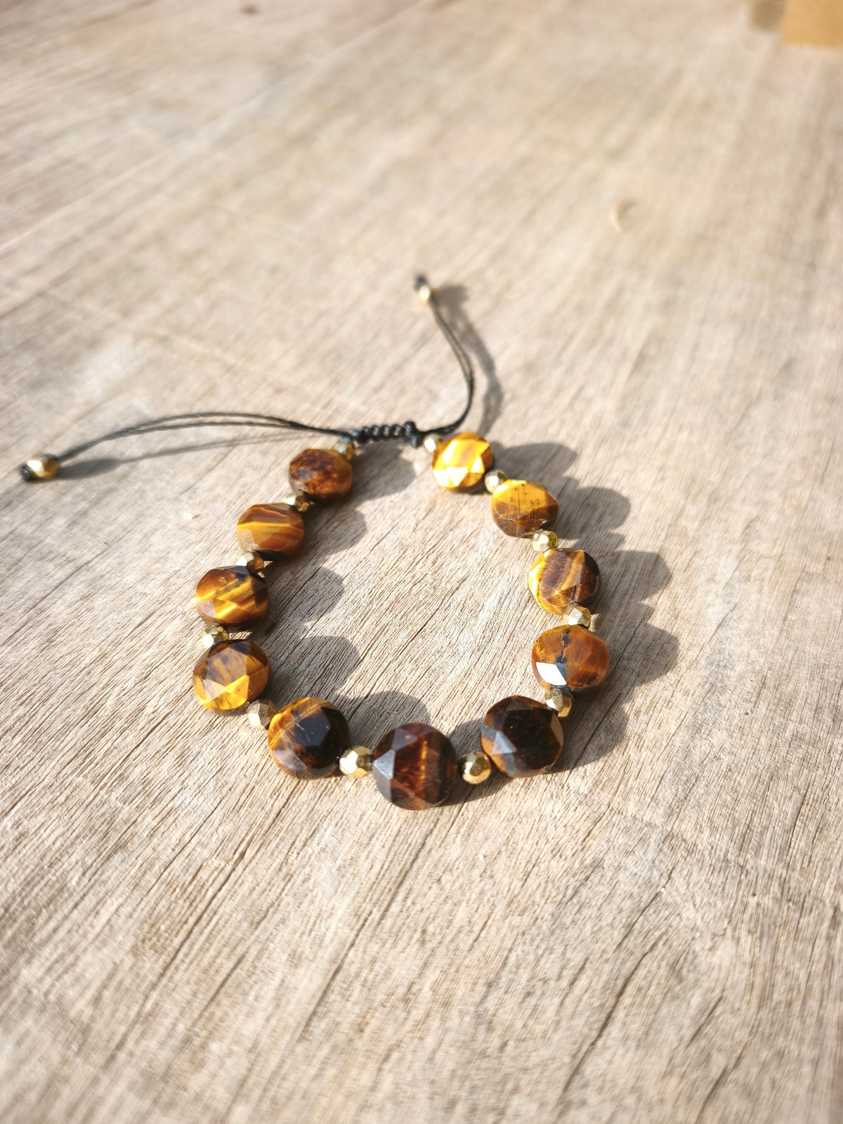 Bracelet - Œil du Tigre Facetté