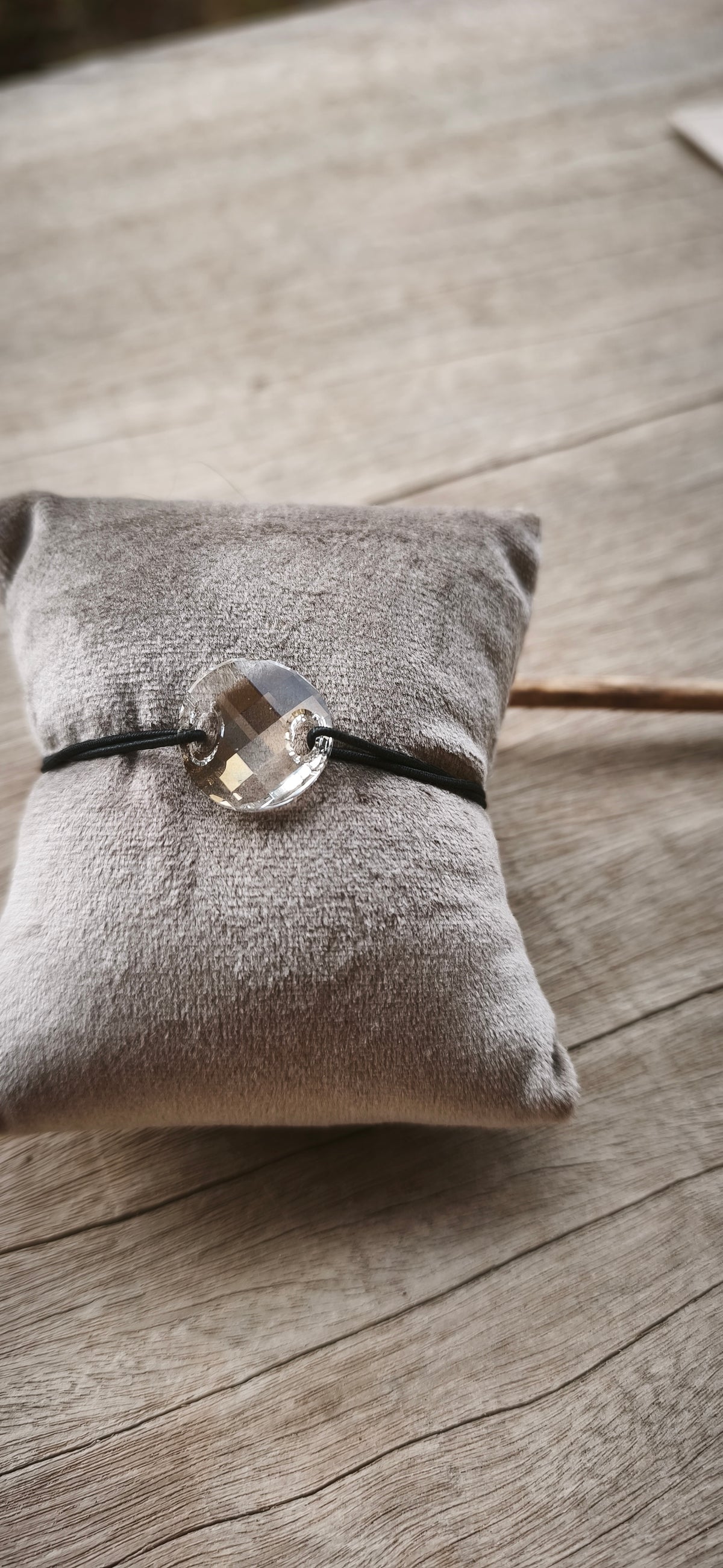Bracelet - "Cristal" sylver
