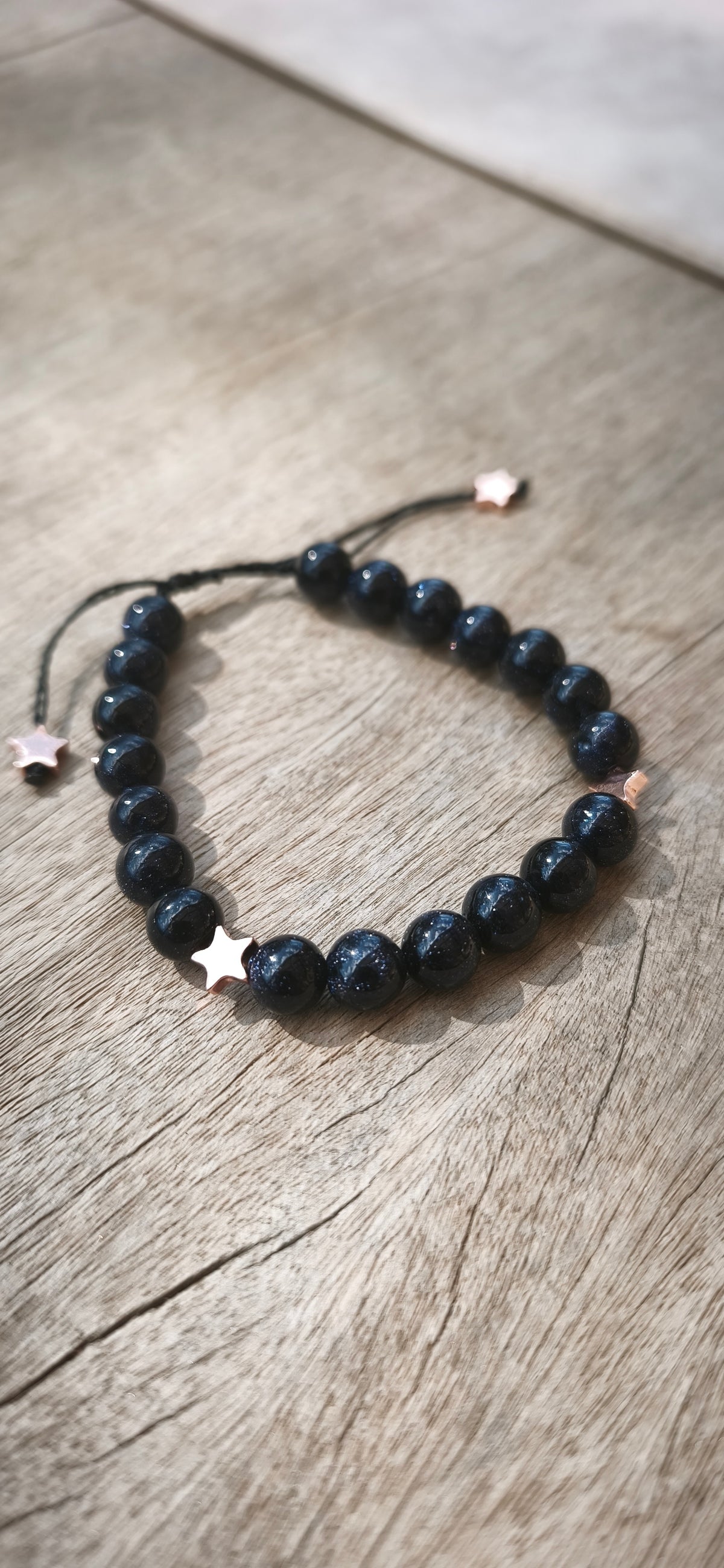 Bracelet - Pierre de sable étoiles
